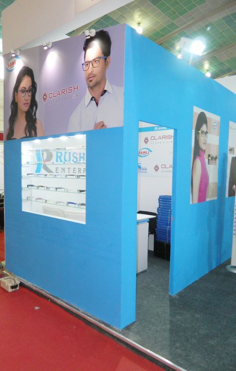 exhibition stall fabrication Gujarat for Rushabh enterprise