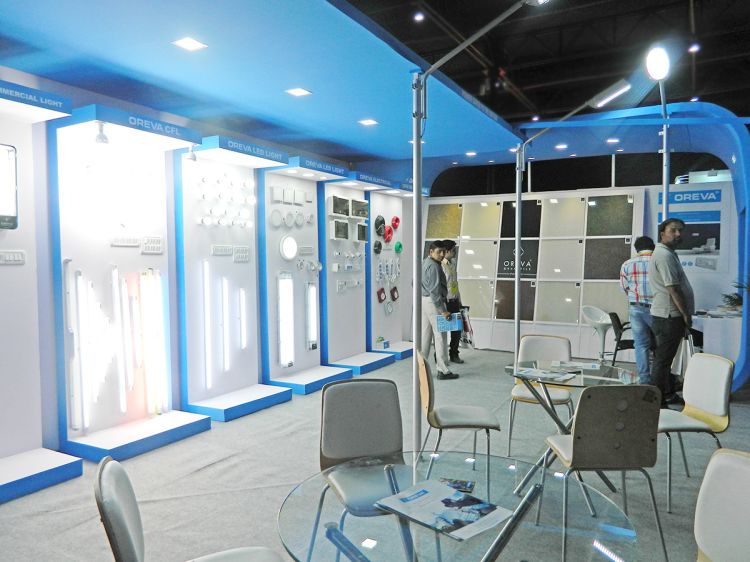 exhibition stall design and fabrication india