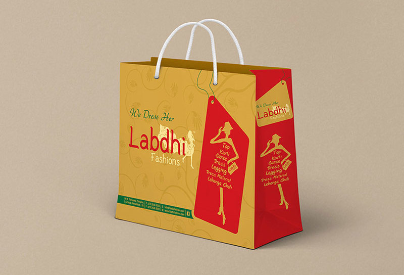 packaging-bag-design-ahmedabad-for-labdhi-fashion
