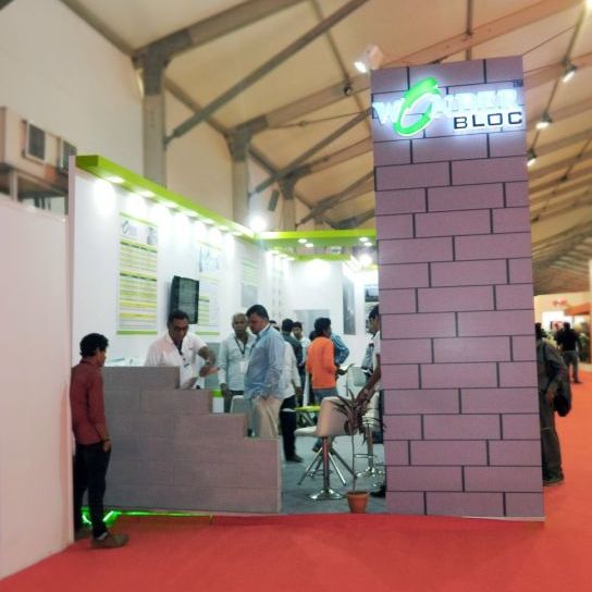 Exhibition Stall Fabrication for wonder block-2