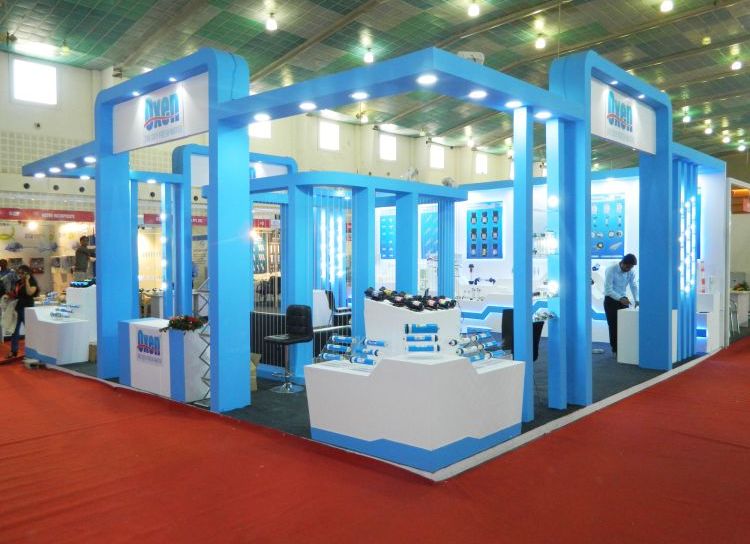exhibition stall design and fabrection for Oxen in waptag 2016 - 2