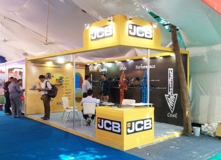Exhibition Stall Design and Fabrication for JCB  in 2016-6