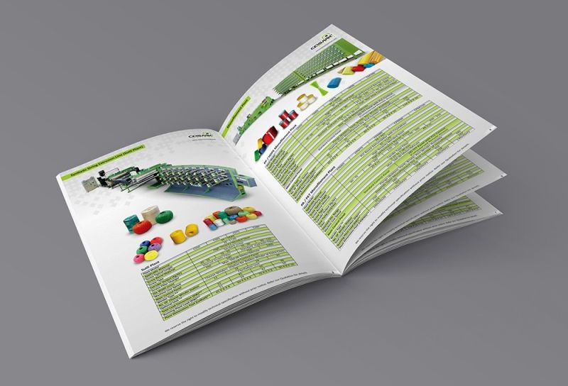 brochure design for Cosmic Machines 1