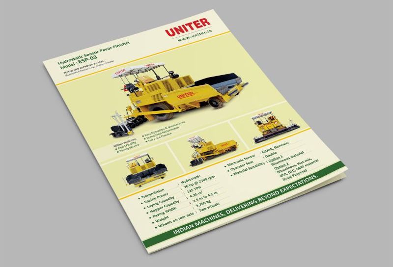 uniter engineering products flayer front